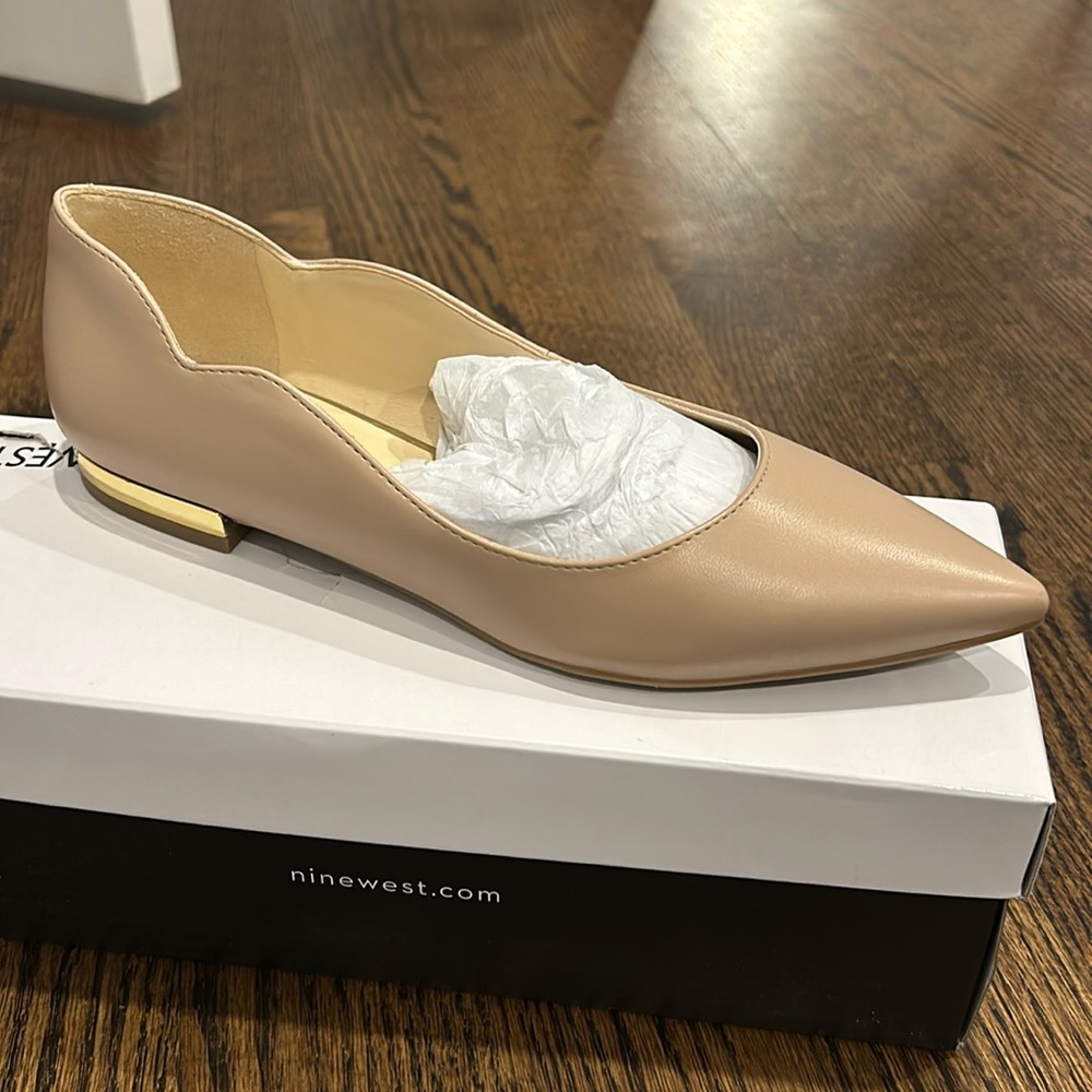 Nine West Womens Lovlady Ballet Flat